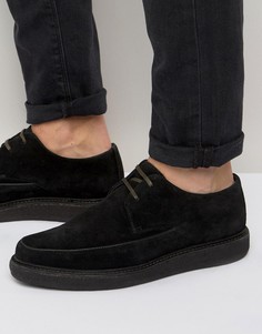 Замшевые туфли AllSaints - Черный