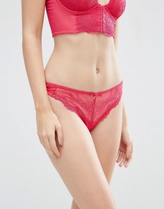 Кружевные стринги Gossard Superboost - Розовый