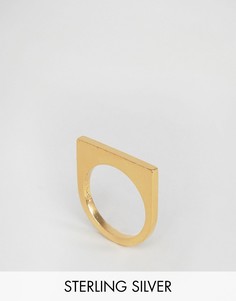 Позолоченное кольцо Pieces & Julie Sandlau Janu - Золотой