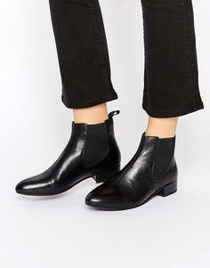 Черные кожаные ботинки челси Vagabond - Черный