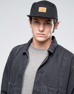 5-панельная кепка в елочку ASOS - Черный