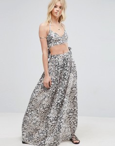 Пляжное парео с принтом ASOS - Мульти