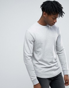 Длинный свитшот Only & Sons - Серый