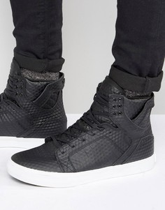 Высокие кроссовки Supra Skytop - Черный