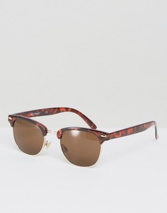 Солнцезащитные очки в стиле ретро AJ Morgan Soho - Коричневый