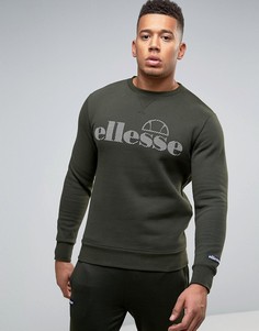 Свитшот с крупным логотипом Ellesse - Зеленый