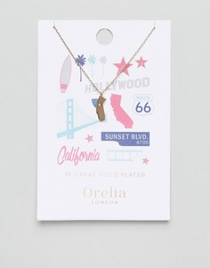 Ожерелье Orelia California State - Золотой