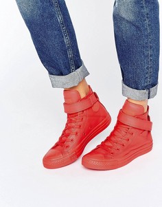 Высокие кроссовки Converse Brea - Красный