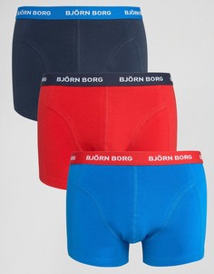 3 пары боксеров-брифов Bjorn Borg - Темно-синий