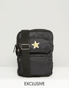 Сумка для авиапутешествий со звездой Reclaimed Vintage Inspired - Черный