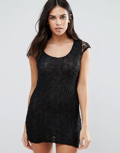 Облегающее кружевное платье Jasmine - Черный