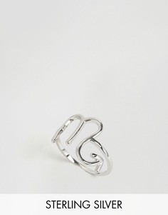 Серебряное кольцо с зодиакальной отделкой Скорпион Rock N Rose - Серебряный