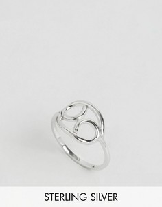 Серебряное кольцо с зодиакальной отделкой Рак Rock N Rose - Серебряный