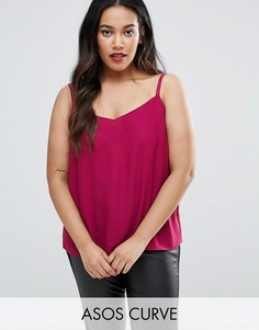 Топ ASOS CURVE - Красный