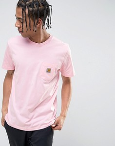 Футболка с карманом Carhartt WIP - Розовый