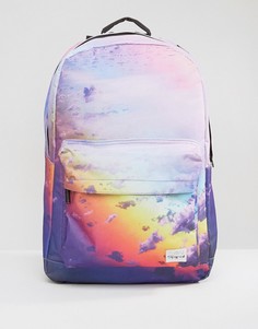 Рюкзак с принтом облаков Spiral - Фиолетовый