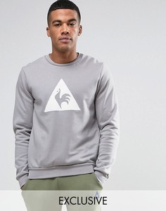 Серый свитшот с логотипом Le Coq Sportif - Серый