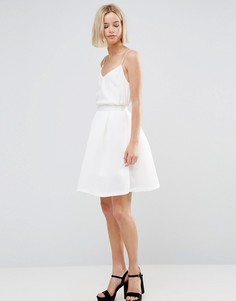 Сетчатая юбка-трапеция Glamorous - Белый
