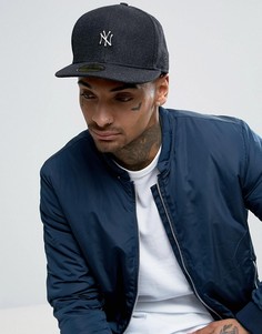Кепка из плотного шерстяного сукна New Era 59Fifty NY Yankees - Черный
