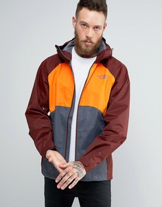 3-цветная куртка с капюшоном The North Face Sequence - Оранжевый