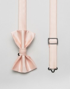 Розовый галстук-бабочка ASOS Wedding - Розовый