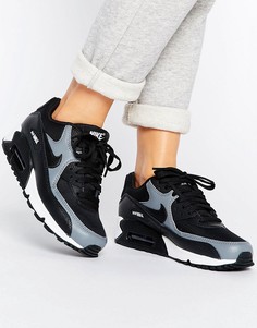 Чернык кроссовки Nike Air Max 90 - Черный