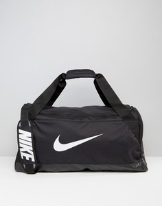 Черная сумка средних размеров Nike Brasilia BA5334-010 - Черный