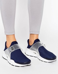 Темно-синие кроссовки Nike Sockdart - Черный
