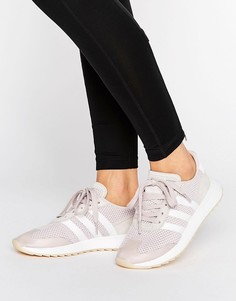 Светло-фиолетовые кроссовки adidas Originals FLB Racer - Фиолетовый