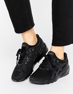 Черные сетчатые кроссовки Asics Gel Kayano Evo - Черный