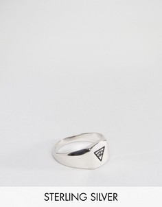 Серебряное кольцо-печатка со всевидящим оком Serge De Nimes - Серебряный