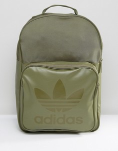 Спортивный рюкзак оливкового цвета adidas Originals BK6789 - Зеленый
