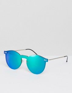 Круглые солнцезащитные очки Spitfire - Зеленый