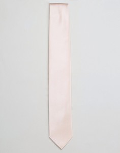 Розовый галстук ASOS WEDDING - Розовый