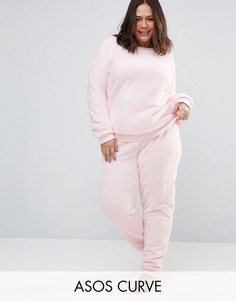 Супермягкая пижама ASOS CURVE - Розовый