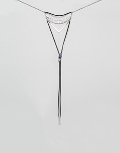Многоярусное ожерелье Ashiana - Серебряный