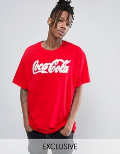 Oversize-футболка Reclaimed Vintage Inspired X Coca Cola - Красный