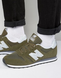 Зеленые кроссовки New Balance Modern Classic 373 ML373OLV - Зеленый