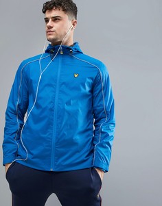 Синяя легкая куртка с капюшоном Lyle & Scott Fitness Stewart - Синий