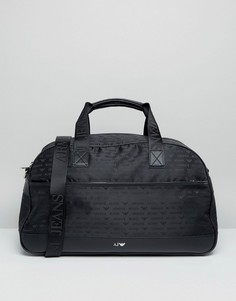 Черная сумка с логотипом Armani Jeans - Черный