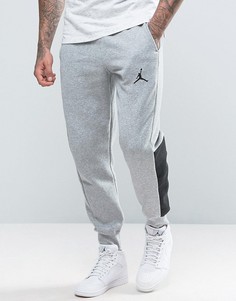 Джоггеры с логотипом Nike Jordan 834375-063 - Серый