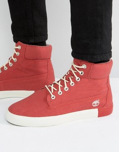 Парусиновые ботинки Timberland Newport 6 дюймов - Красный