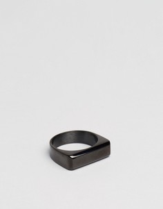 Черное кольцо Mister - Черный