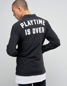 Черная спортивная куртка adidas Originals BK0036 - Черный