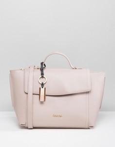 Телесная сумка-тоут Calvin Klein - Розовый