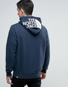 Темно-синий худи с логотипом The North Face Drew - Темно-синий