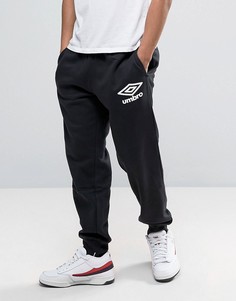 Спортивные штаны с манжетами Umbro - Черный