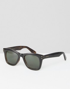 Черные квадратные солнцезащитные очки Komono Allen - Черный