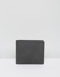 Черный кожаный бумажник BOSS Orange by Hugo Boss - Черный