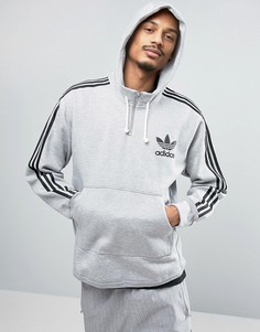 Худи серого цвета adidas Originals AC Terry BK7192 - Серый